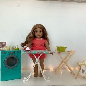 Laundry Set, Pink Dress and Accessories *DOLL NOT INCLUDED*